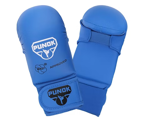 PUNOK WKF APPROVED KARATE BLUE GLOVES