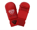 PUNOK WKF APPROVED KARATE RED GLOVES