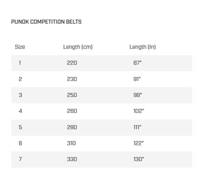 WKF RED KATA BELT