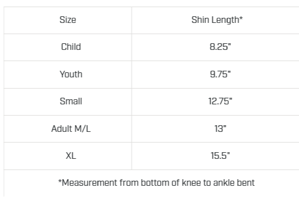 Punok WKF Approved BLUE Shin Instep
